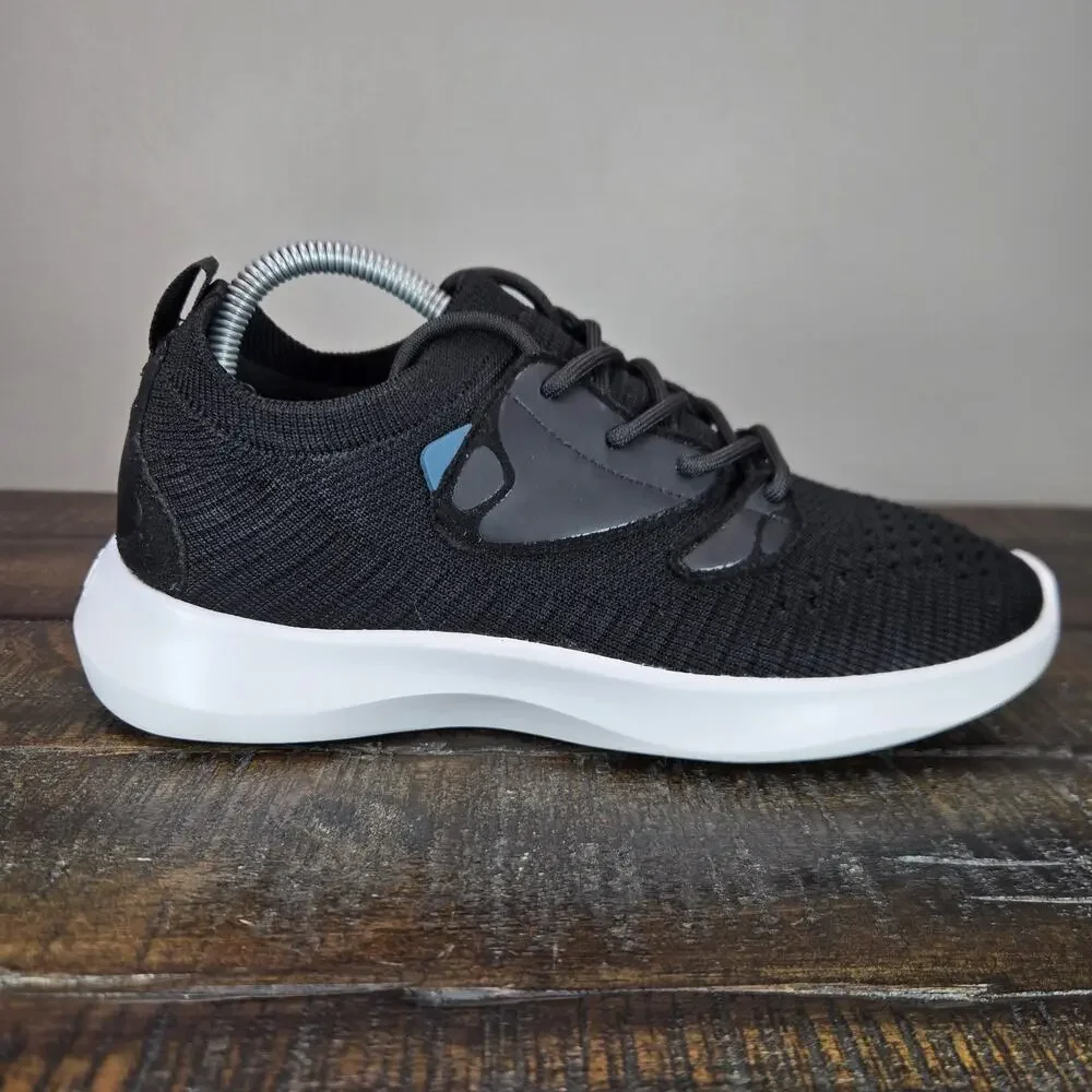 Vessi Everyday Move Lace Up Womens Size 5 Waterproof Shoes Sneakers Onyx Black